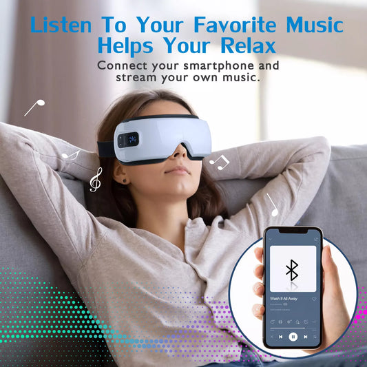 Say Goodbye to Eye Fatigue: How a Smart Bluetooth Eye Massager Can Transform Your Daily Routine!