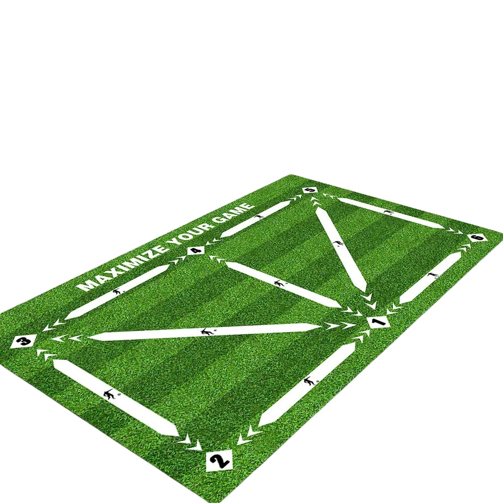 Football Training Mat Soccer Training Equipment Non Slip Foldable