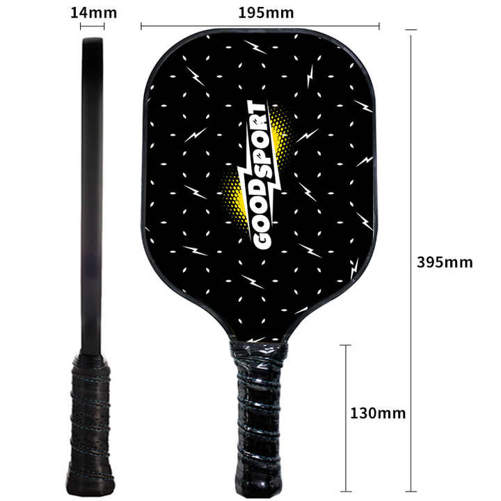 Graffiti Model Fiberglass Pickleball Paddle Set - Vibrant Design for Enhanced Gameplay