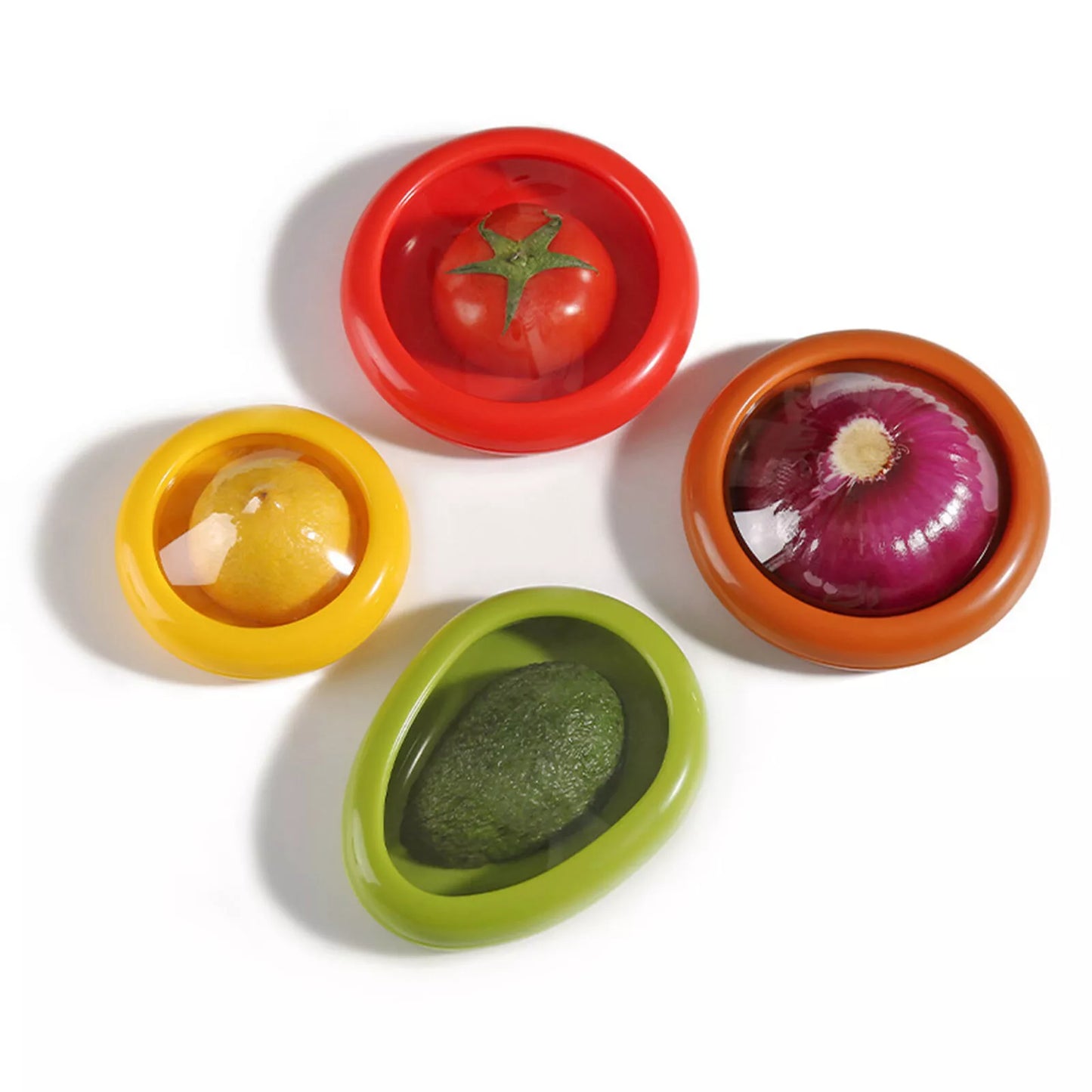 Fresh Keeper: 4-Pack Storage Containers for Fruits & Veggies